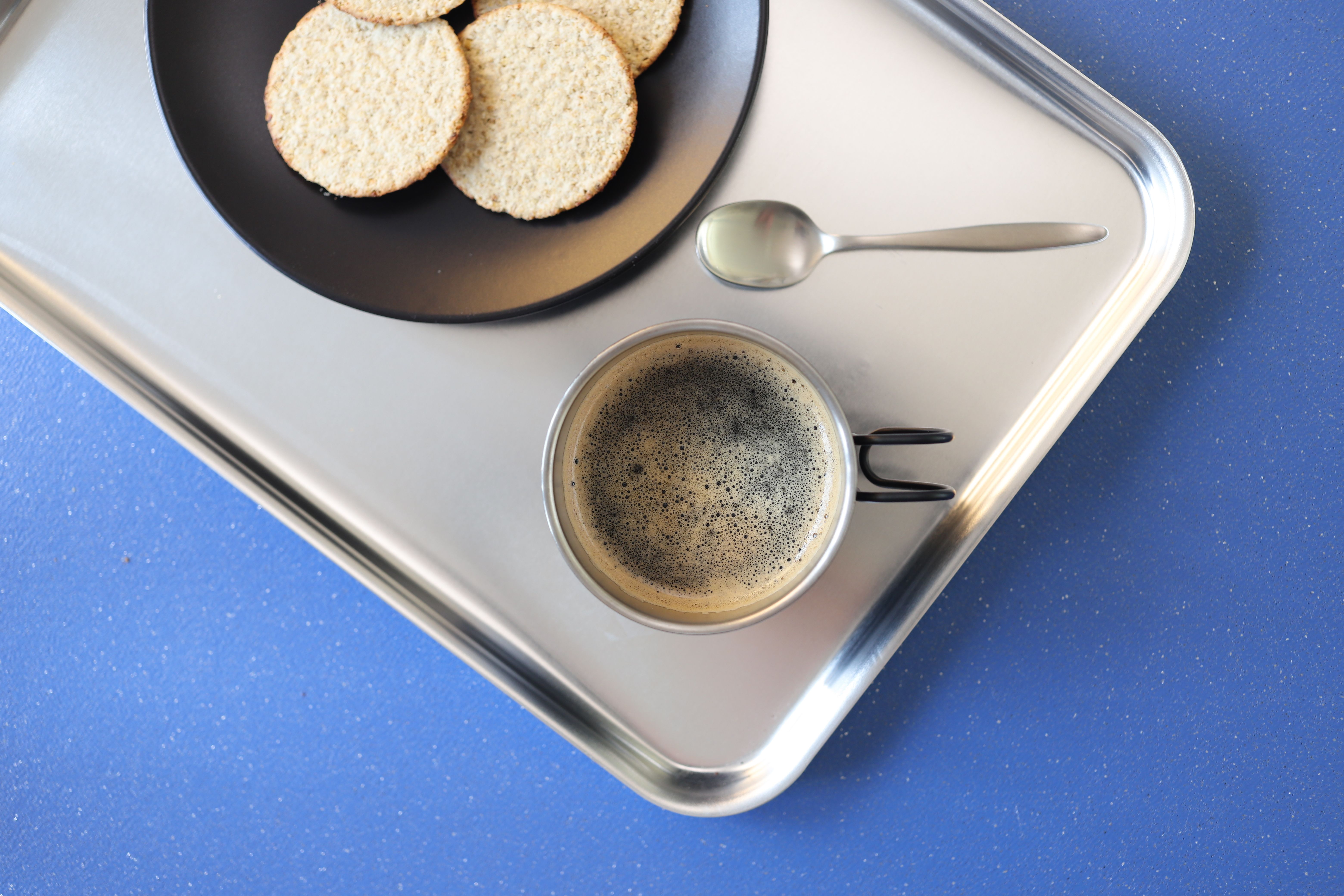 Brown-Butter Biscuits & Gravy with a Herb Salad