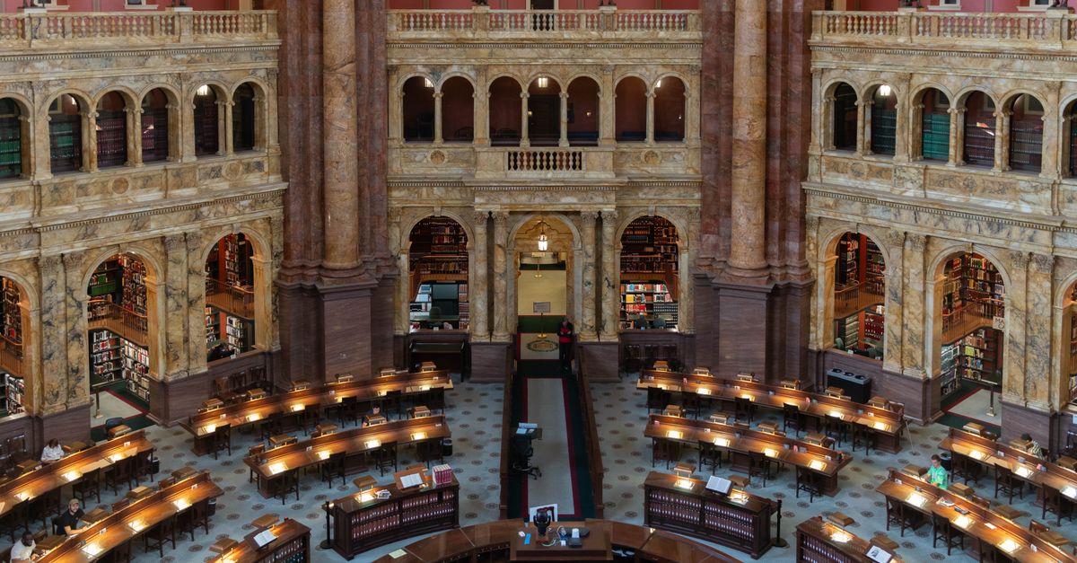 Library of Congress to Spotlight K-Pop in August 'Live! At the Library' Series Elegant architectural detailing in a historic library's reading room filled with study desks.