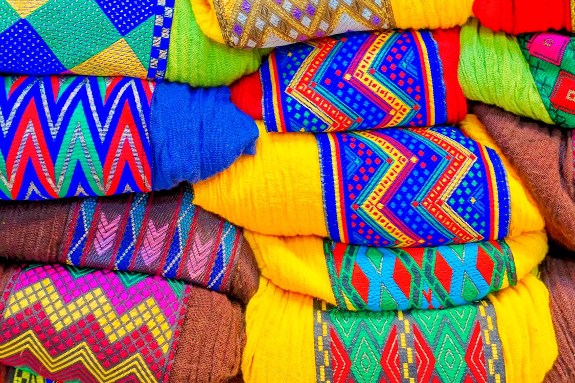 Free Assorted-color Textile Lot Stock Photo