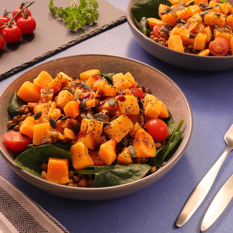 Glazed Roasted Butternut Squash