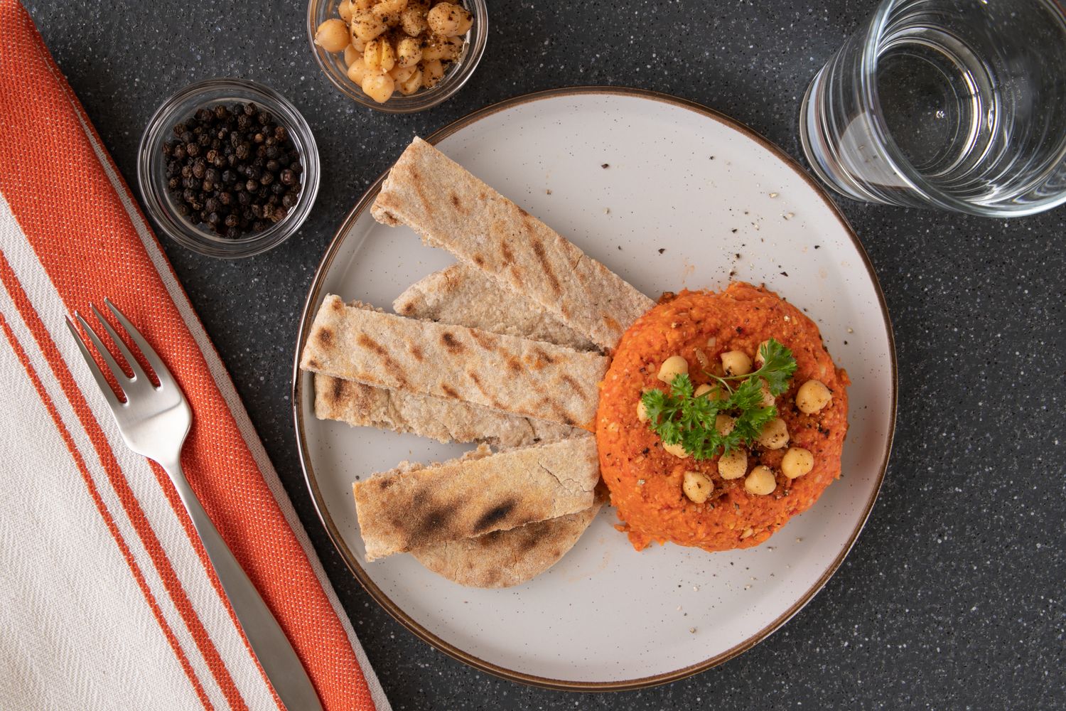 Sizzling Falafel with Fresh Mint