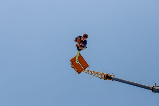 Bungee jump from Victoria Falls Bridge — Victoria Falls