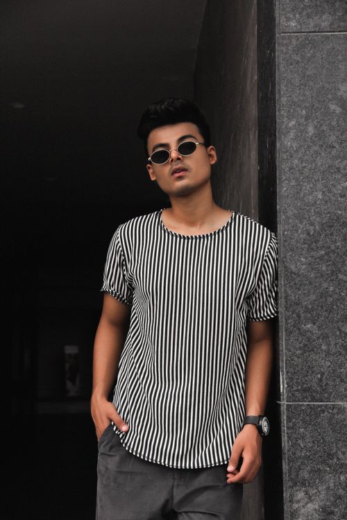 T-shirt col tunisien homme, t-shirt boutonné homme T-shirt col tunisien homme, t-shirt boutonné homme