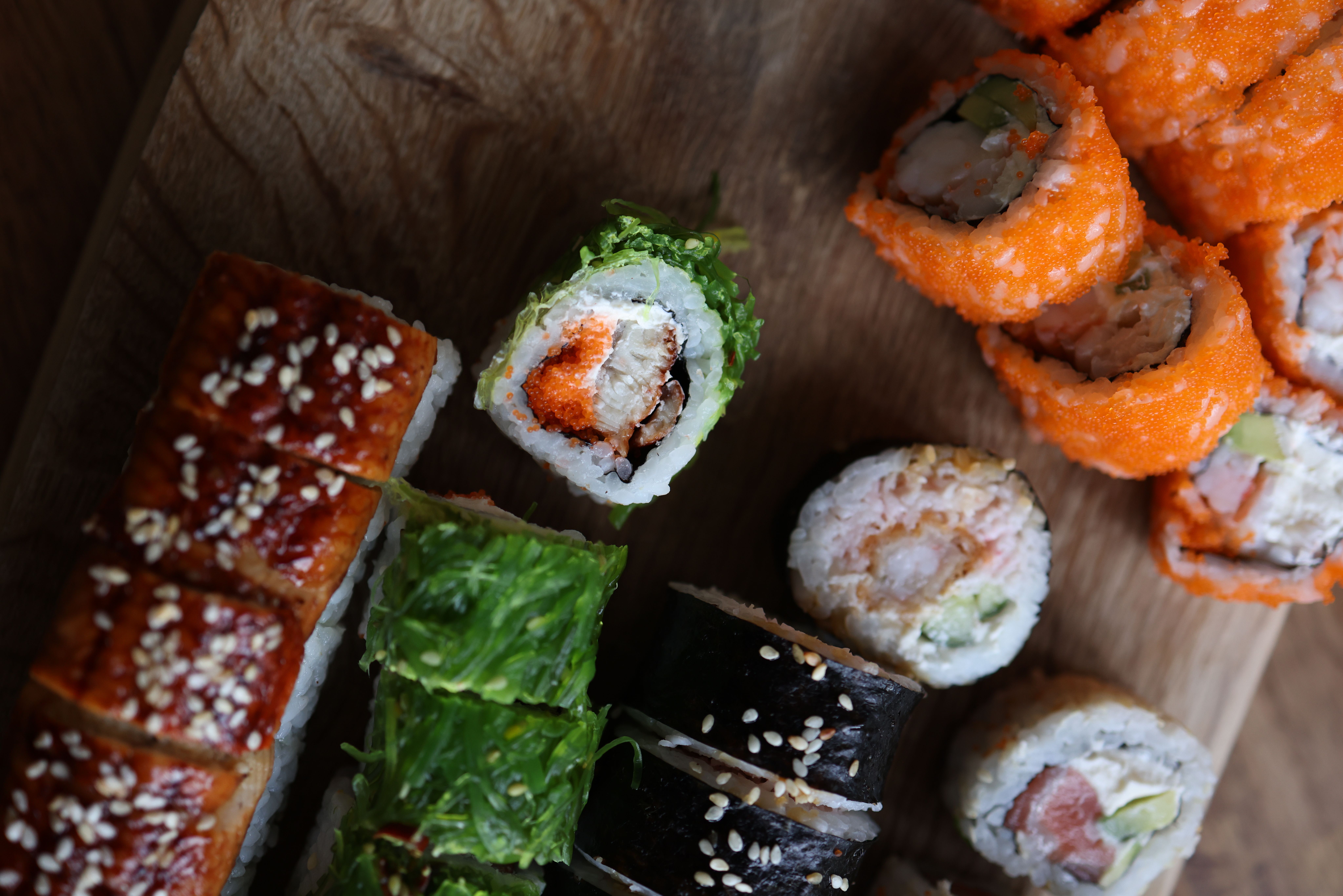 Ginger-Scallion Sushi