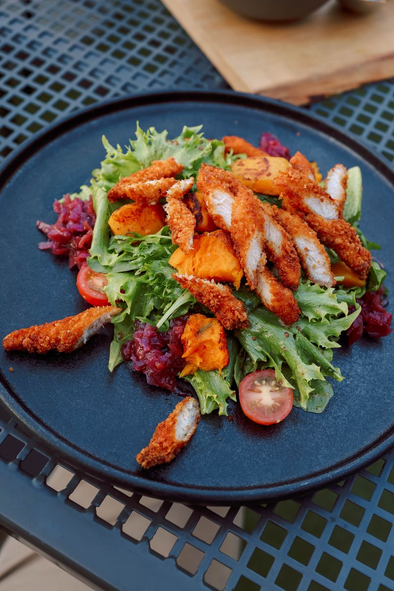 Crispy Chicken Salad