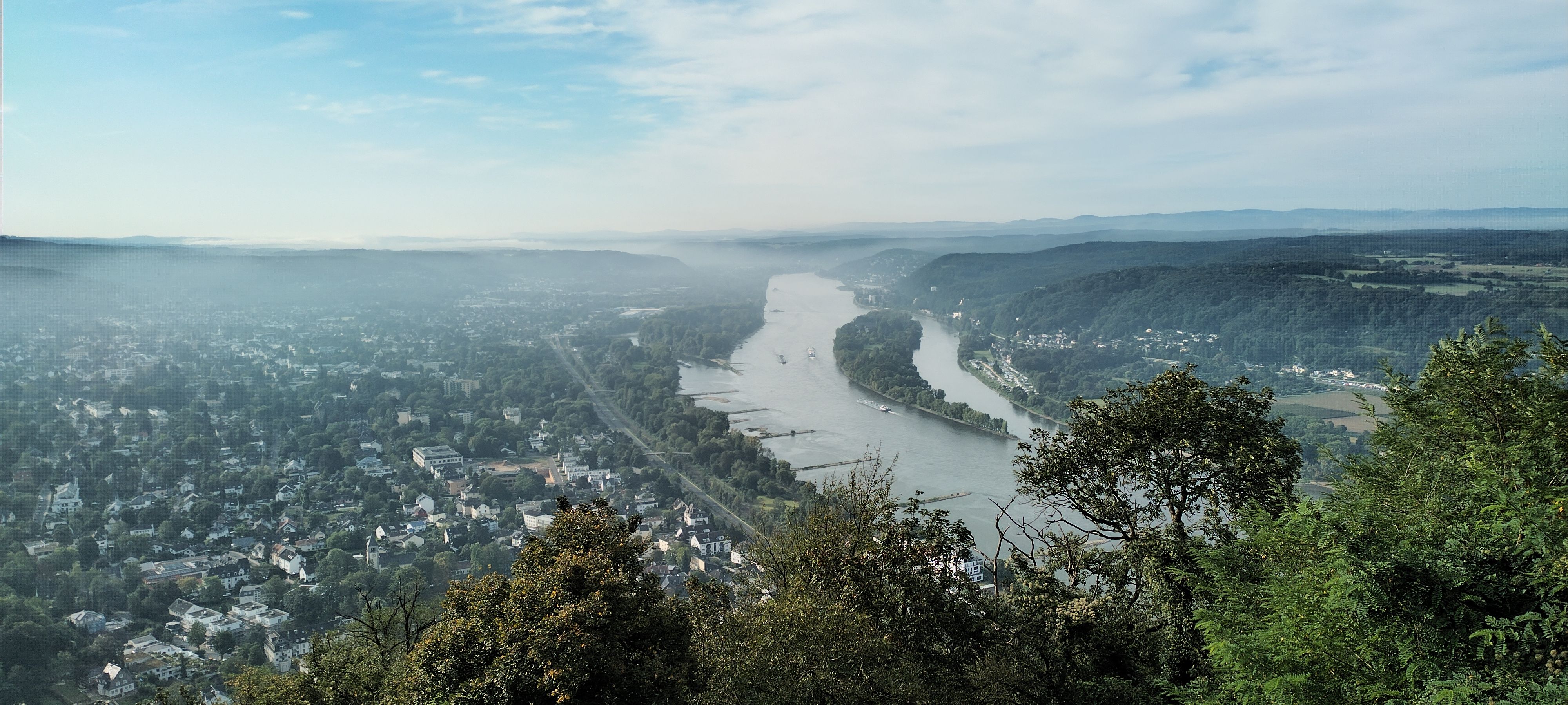 Bonn Rhine river viewpoint Germany