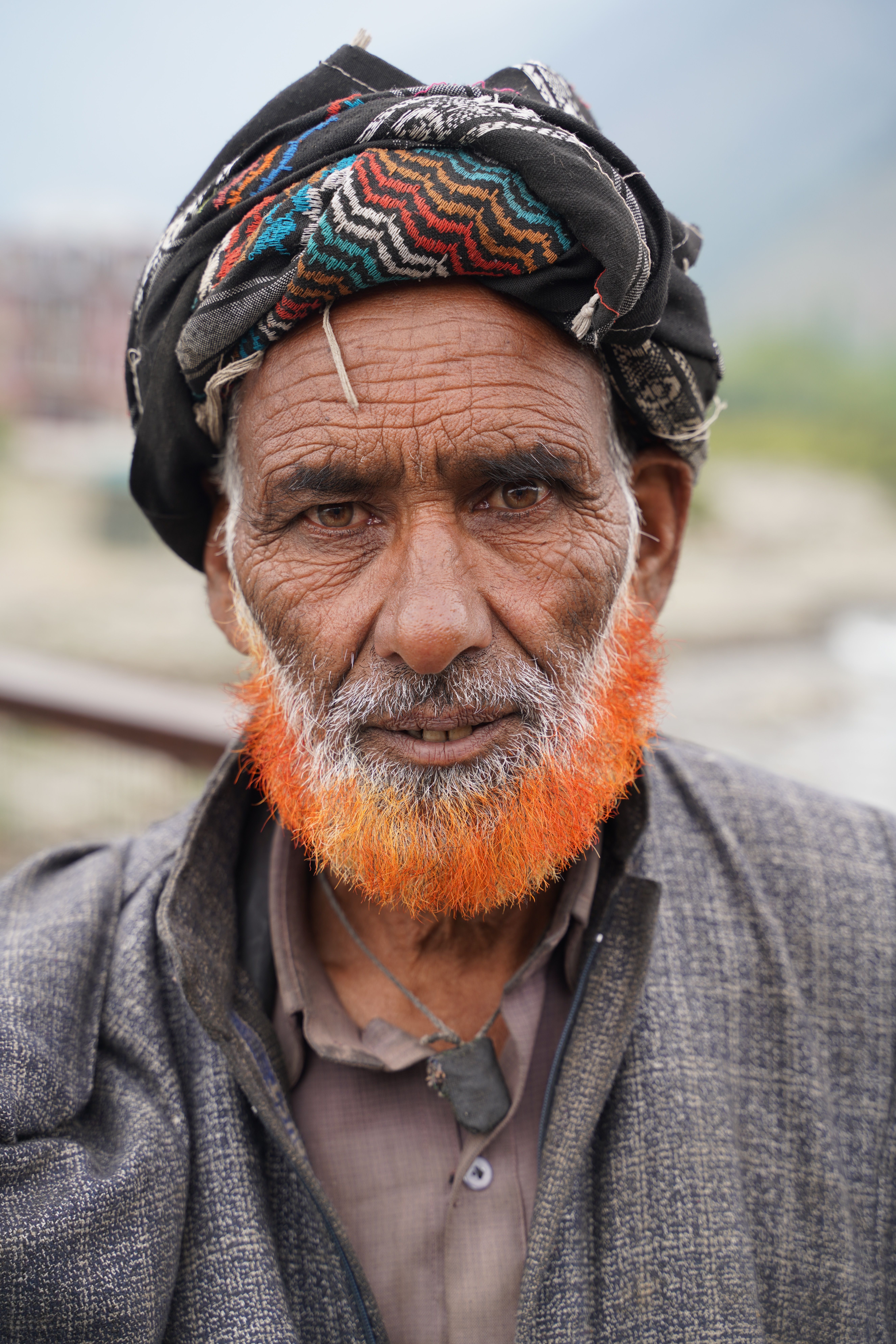 Portrait of an Elderly Man Wearing a Turban · Free Stock Photo