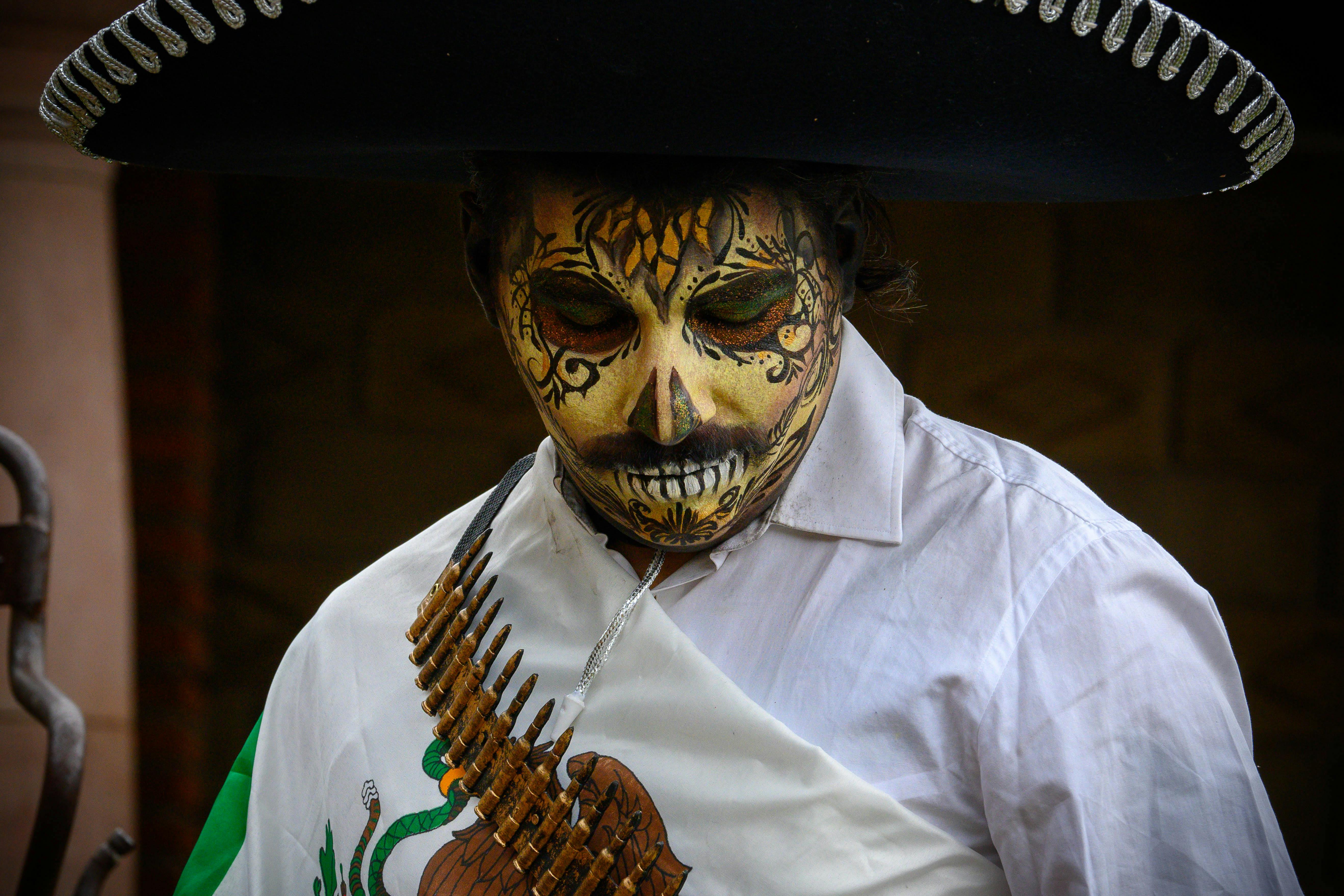 Ingyenes stockfotó a halál napja, álló kép, arcfestés témában Stockfotó