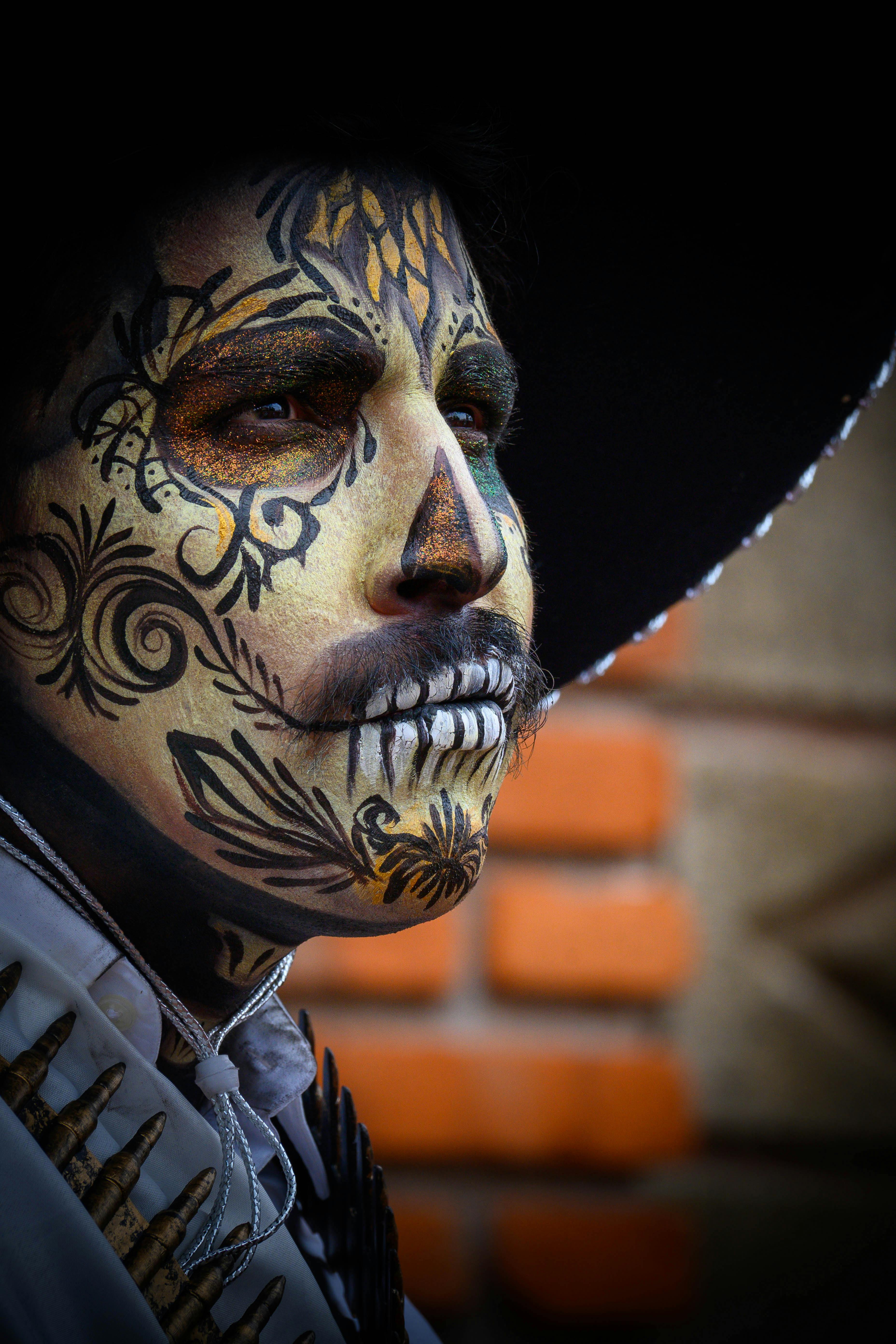 Ilmainen kuvapankkikuva tunnisteilla aikuinen, charro, dia de los muertos Kuvapankkikuva