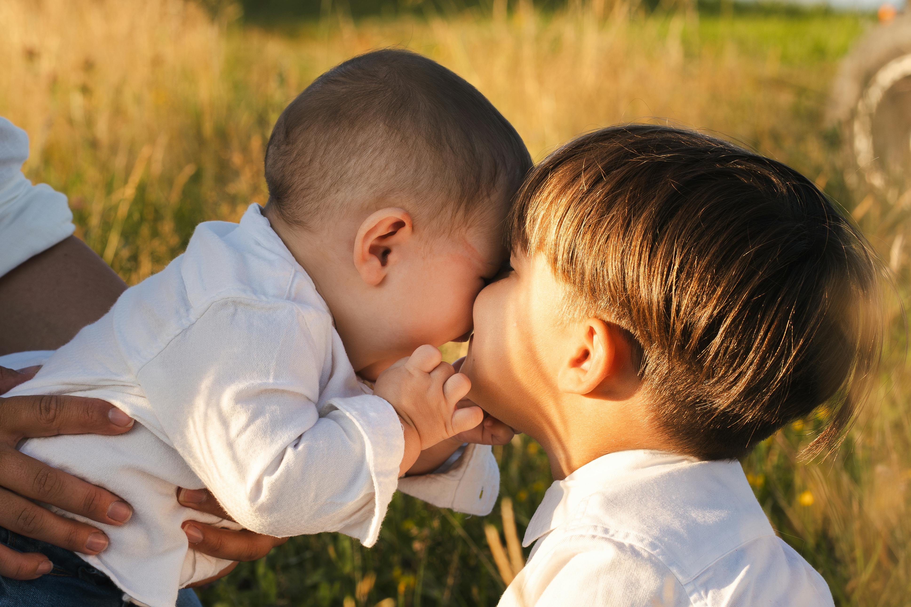 family portrait brother love