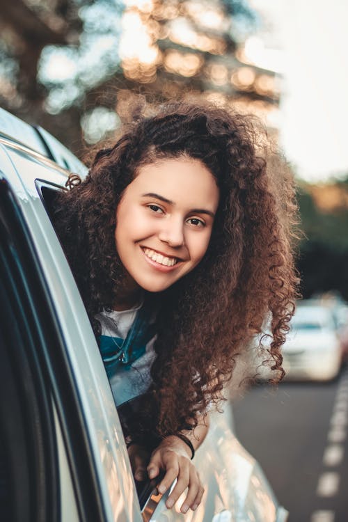 Free Photo Of Woman In A Vehicle Stock Photo
