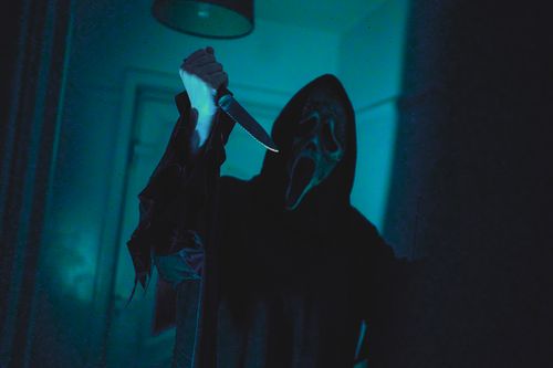 Free Ghostface Horror Halloween Costume Stock Photo