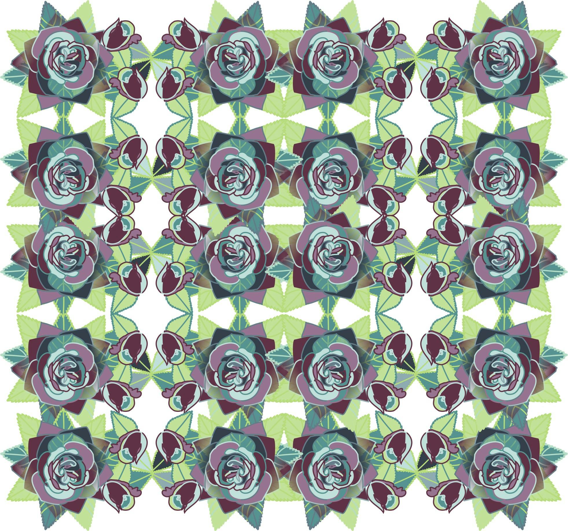 Free stock photo of detail rose pattern