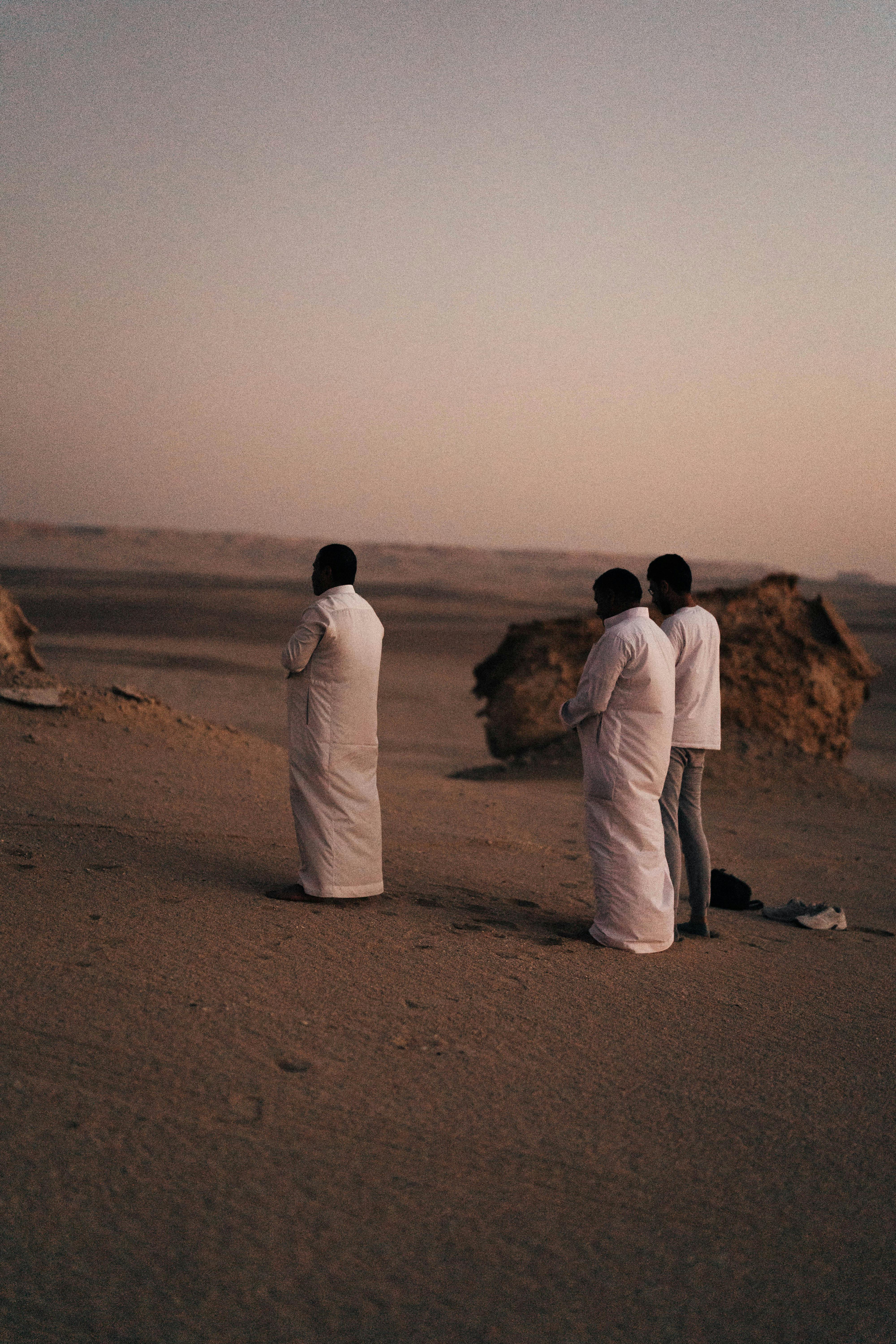 prayer in the desert