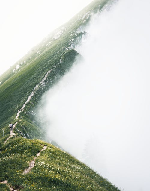 Berg Mit Nebel