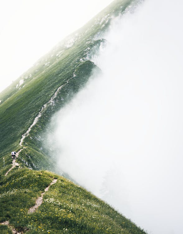 Mountain With Fog