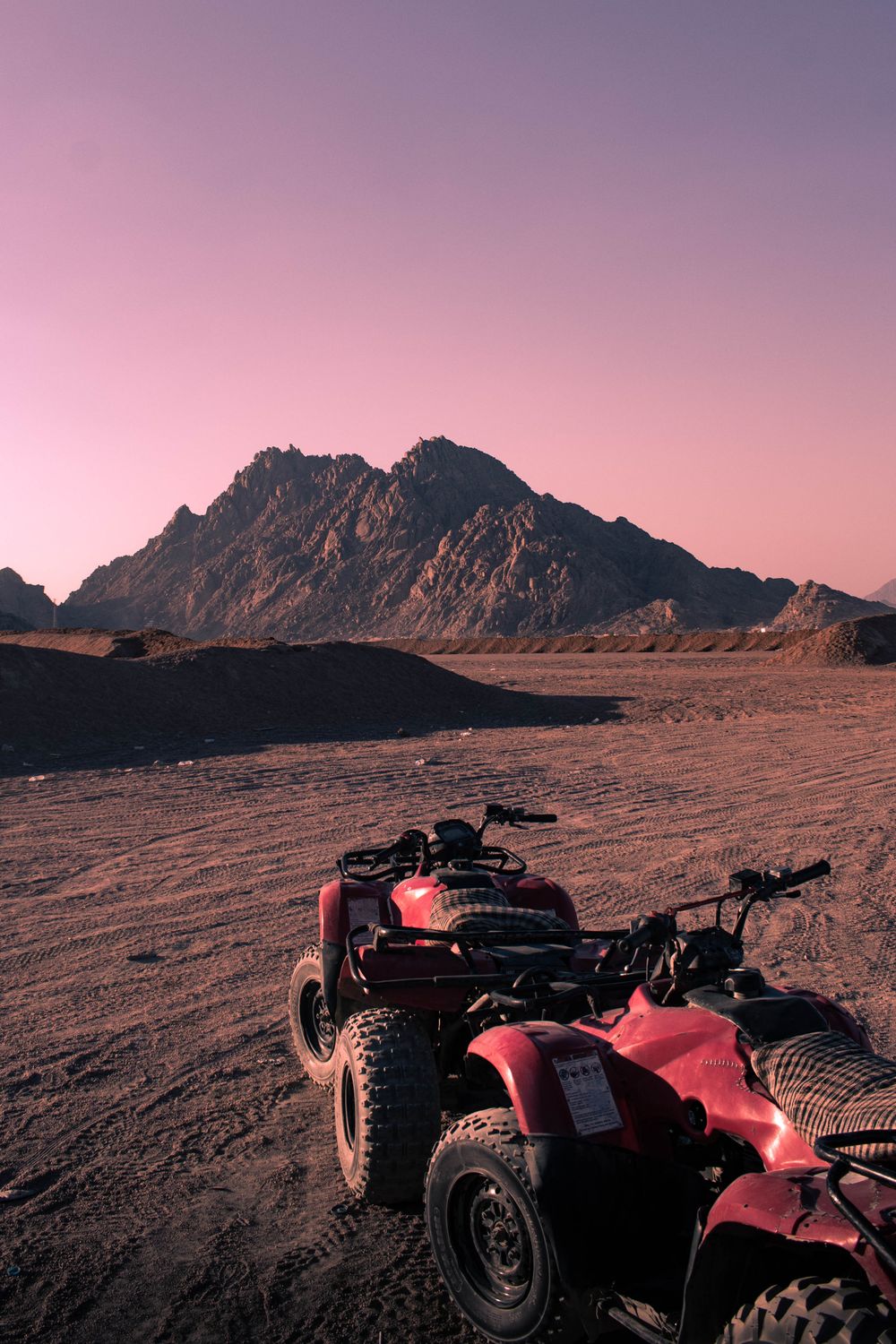 Quad Bikes In The Desert At Sharm El Sheikh Free Stock Photo quad-bikes-in-the-desert-at-sharm-el-sheikh-free-stock-photo