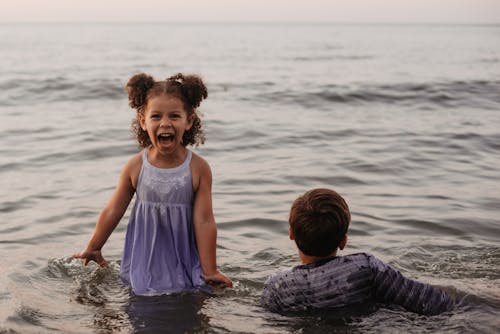 Photo Of Children In The Water