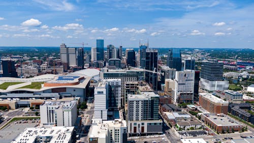 Bird's Eye View Of City During Daytime