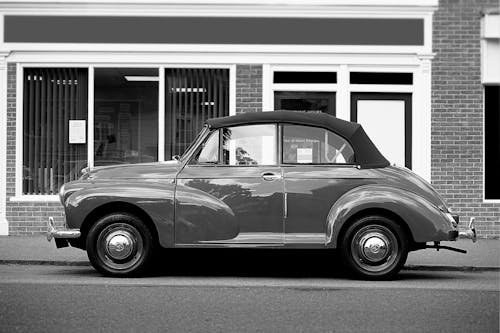 Free Monochrome Photo Of Vehicle During Daytime Stock Photo