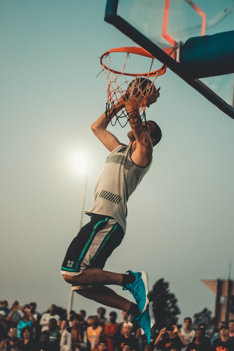 Photo Of Man Doing Dunk