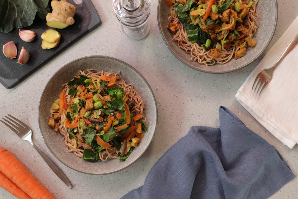 Tenderstem Broccoli Stir-Fry with Garlic and Ginger Tenderstem Broccoli Stir-Fry with Garlic and Ginger