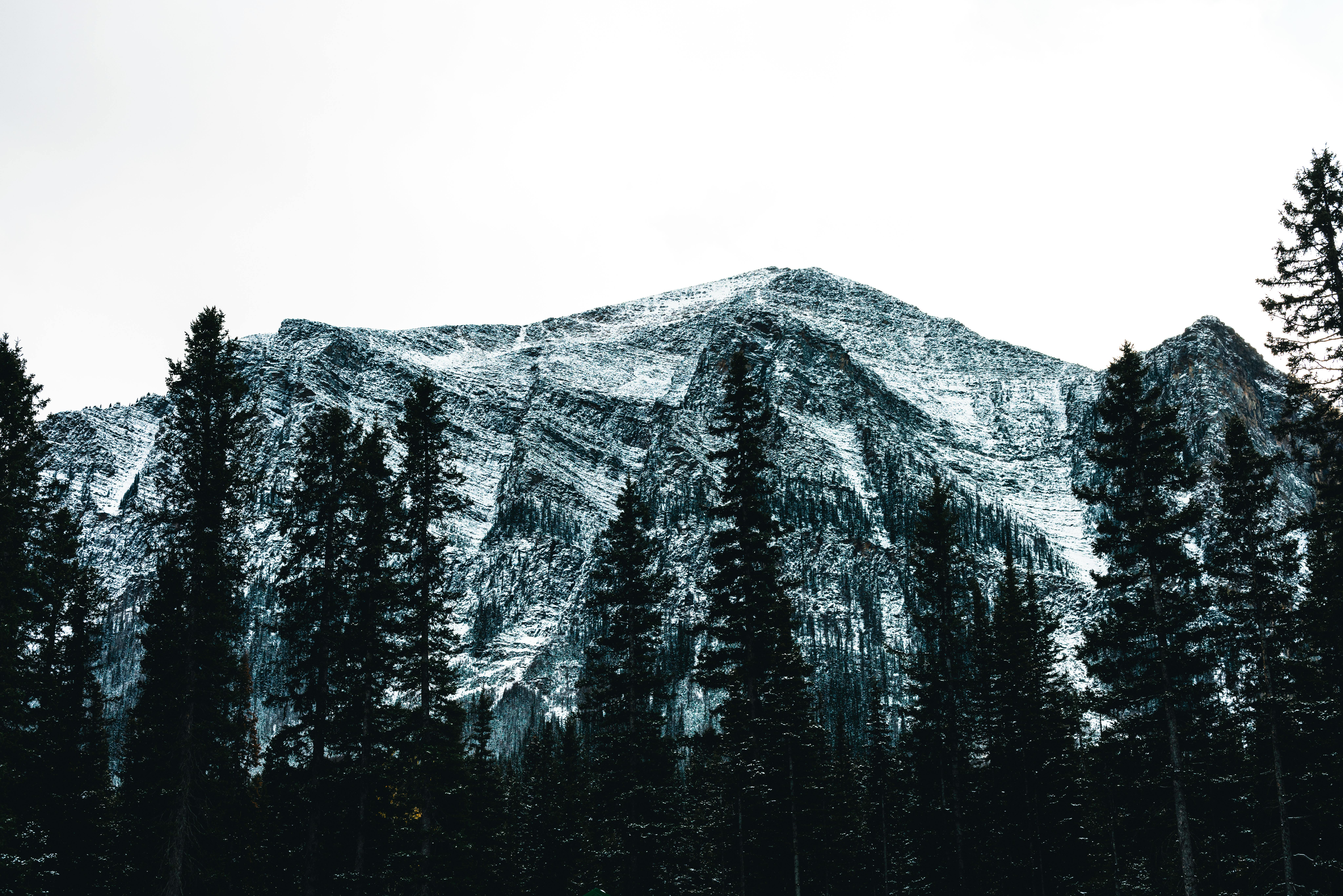 Scenic landscape of Kootenay National Park showing mountains and a glacial river