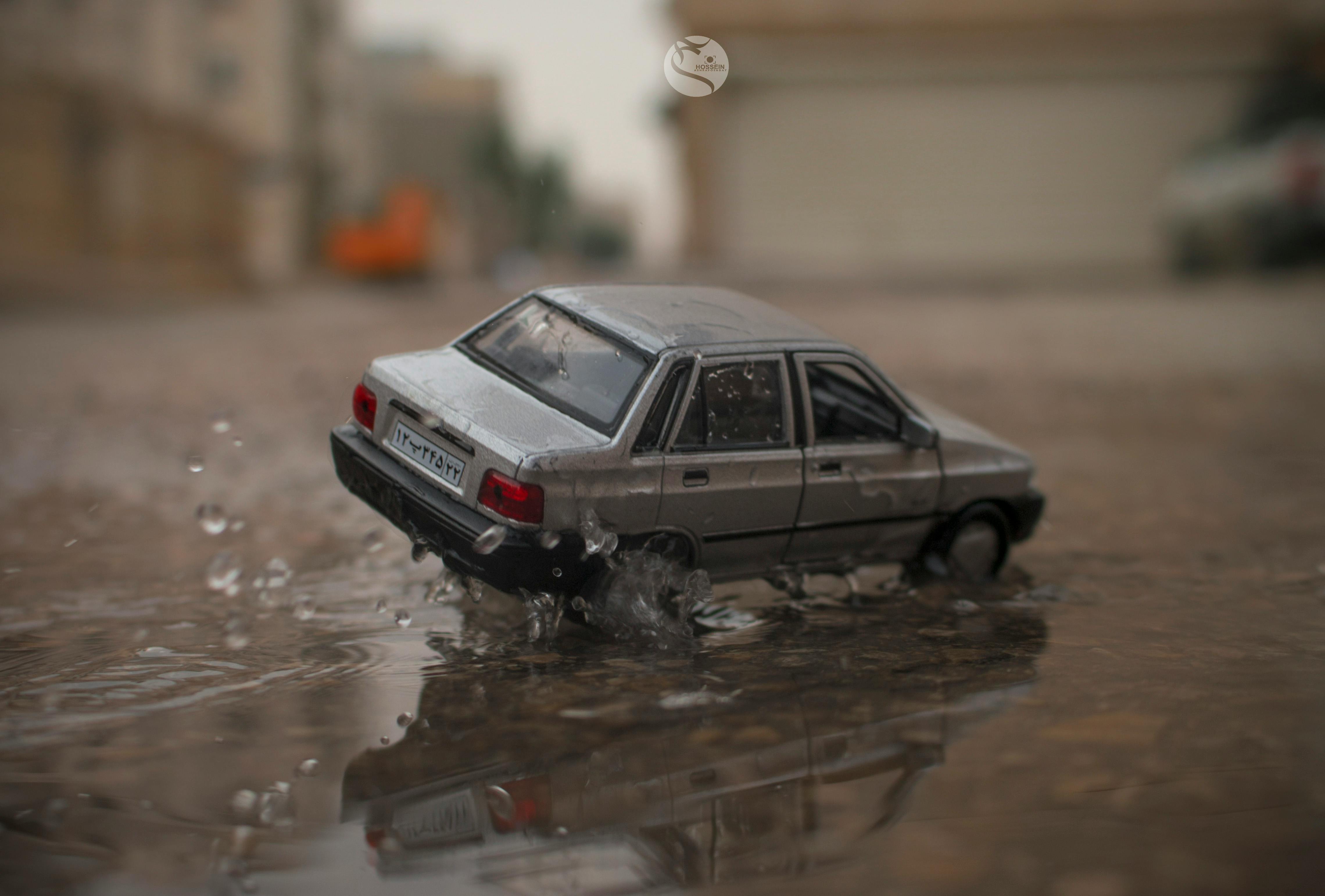 Free stock photo of accident, after the rain, car