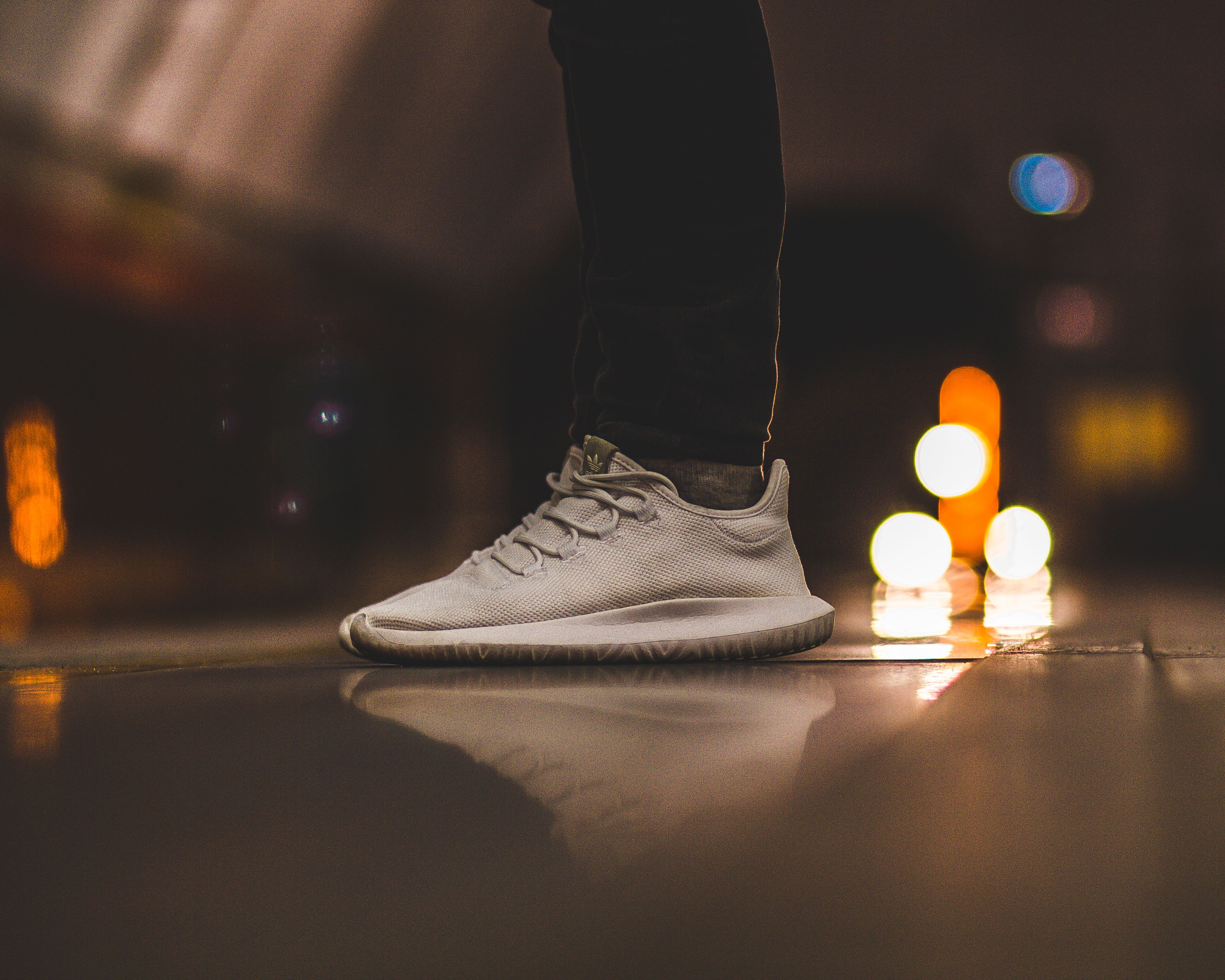 Person Wearing White Shoes · Free Stock Photo