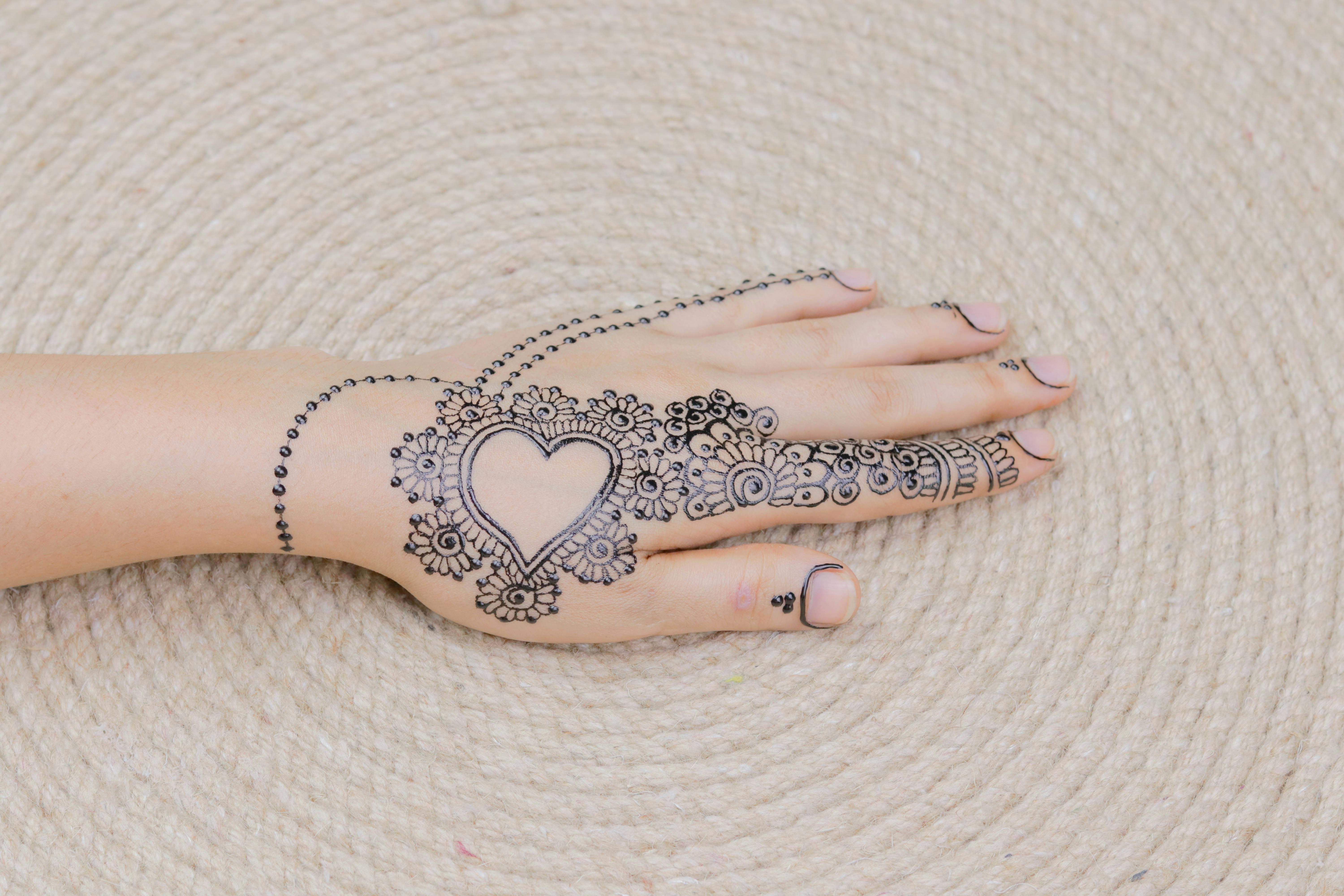 Free Stock Photo Of Arabic Mehndi Design Butterfly Tattoo Easy