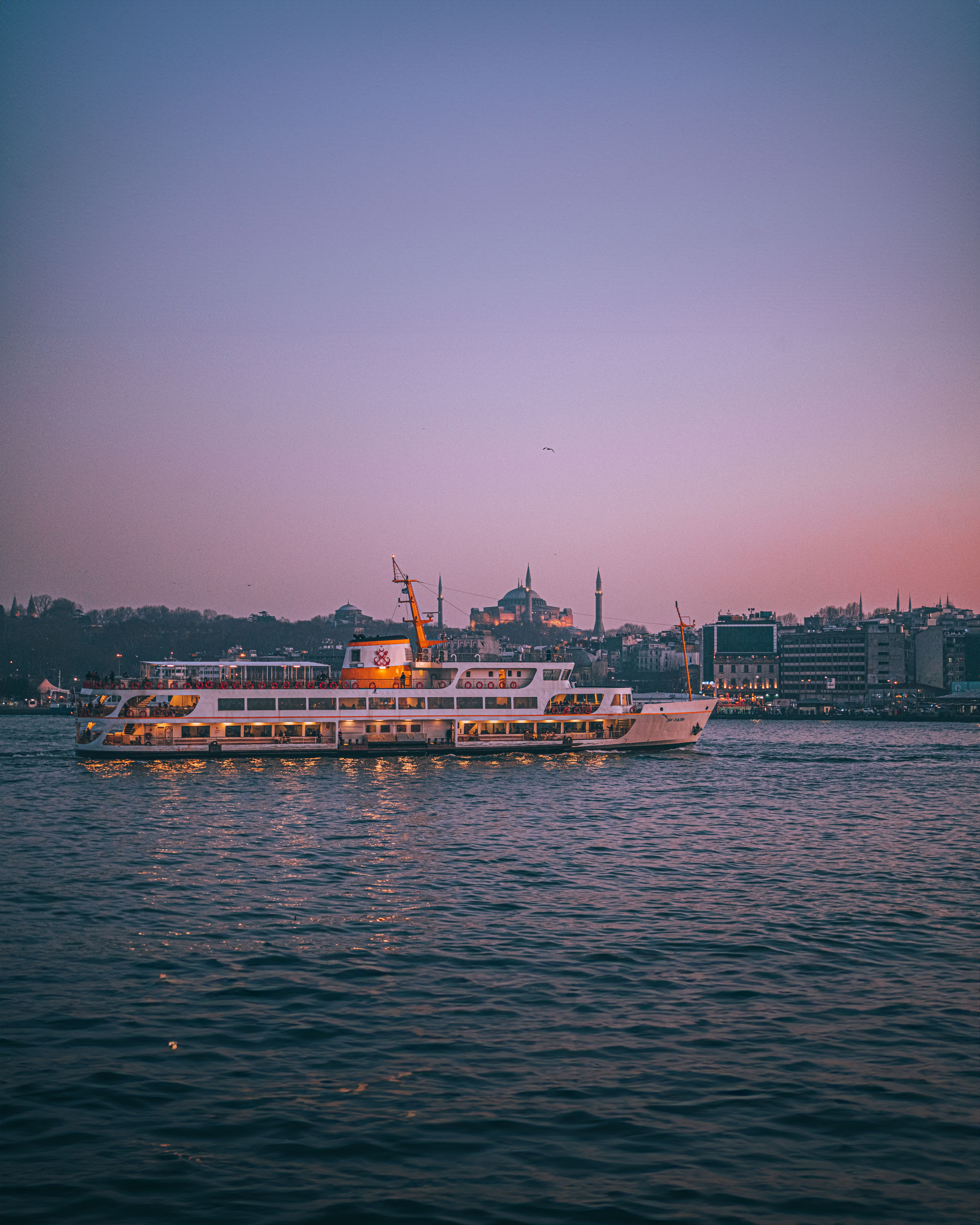 Ferry on Bosphorus in Istanbul · Free Stock Photo