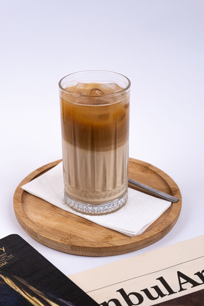 Iced oat latte
