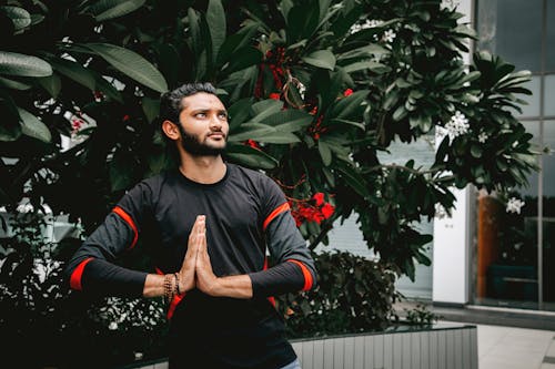 Photo of man Wearing Black Long Sleeve