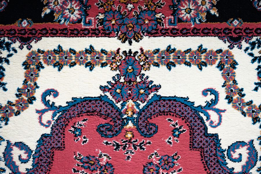 Yıkanmış desenli halı