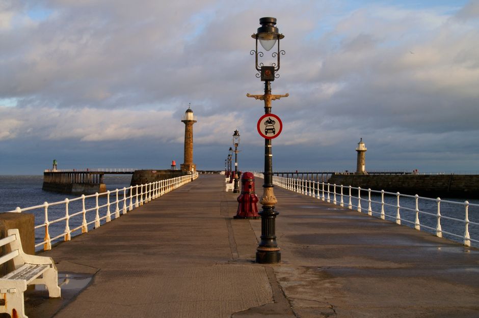 Whitby Pier — view 1