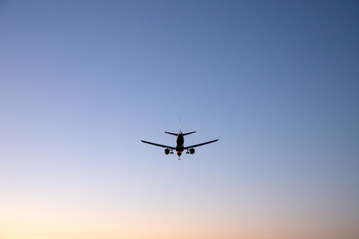 Flight Flying Images Airplane Flying in the Sky · Free Stock Photo