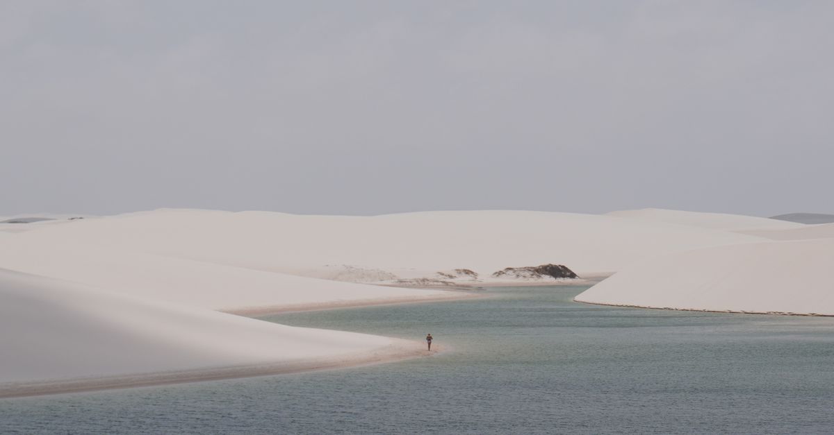 Kitesurfing in Atins