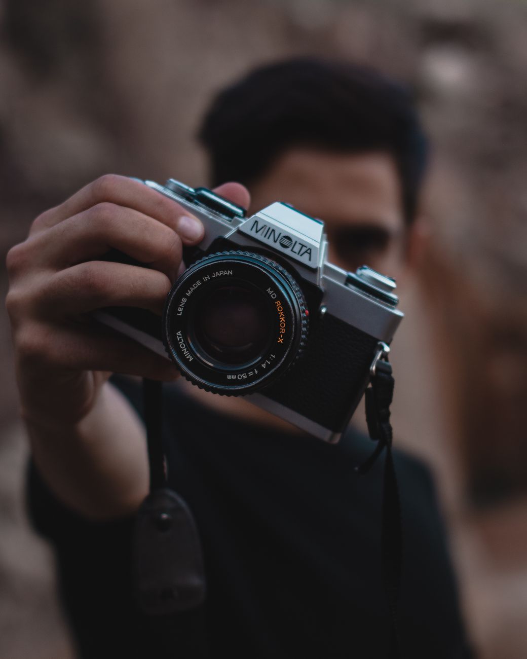 Objectif Minolta Rokkor PF 58mm f/1 :1,4 – très bon état Objectif Minolta Rokkor PF 58mm f/1 :1,4 – très bon état