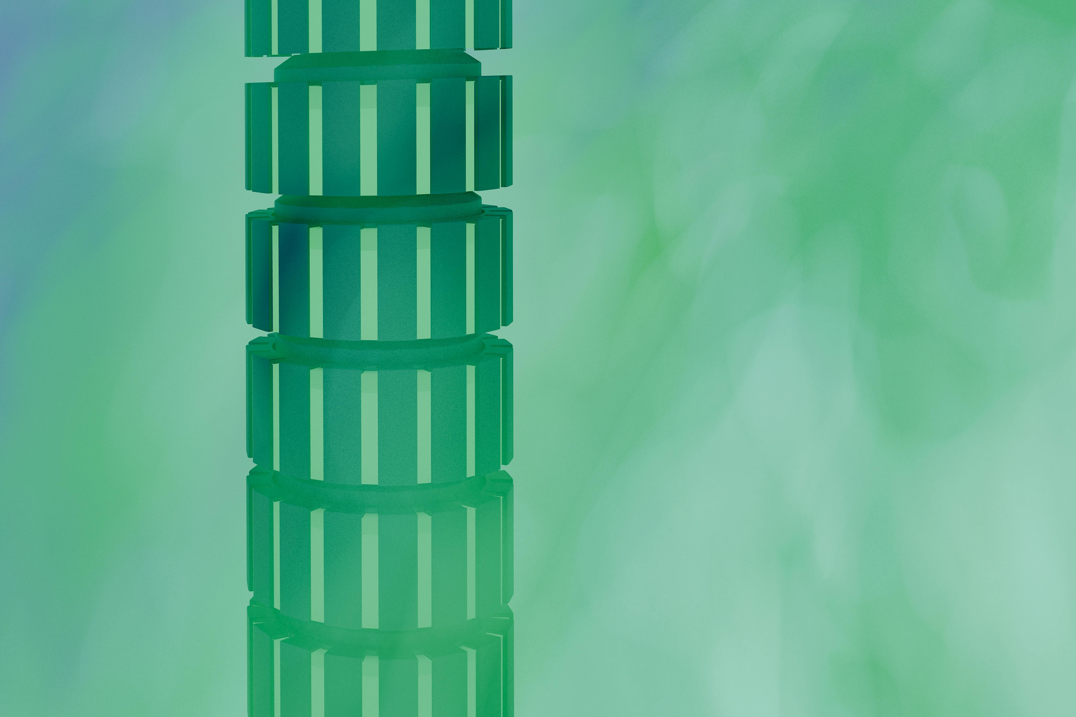 Gratuit Design Verde Abstract Cu Model Geometric Fotografie de stoc