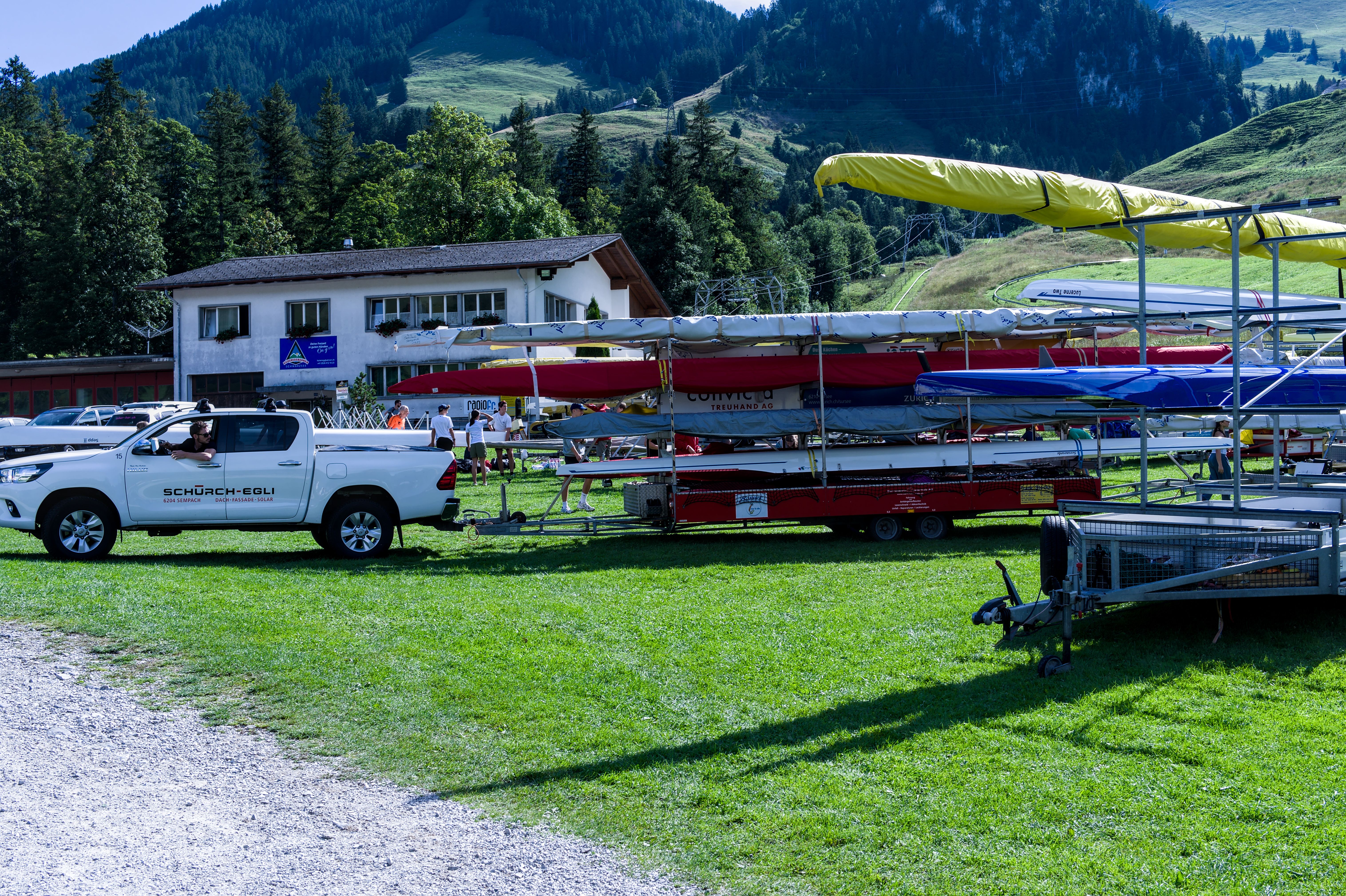 WaldStern Team bei der Arbeit