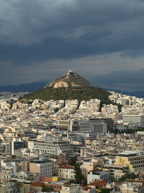 Free stock photo of athens, city hill, cityscape