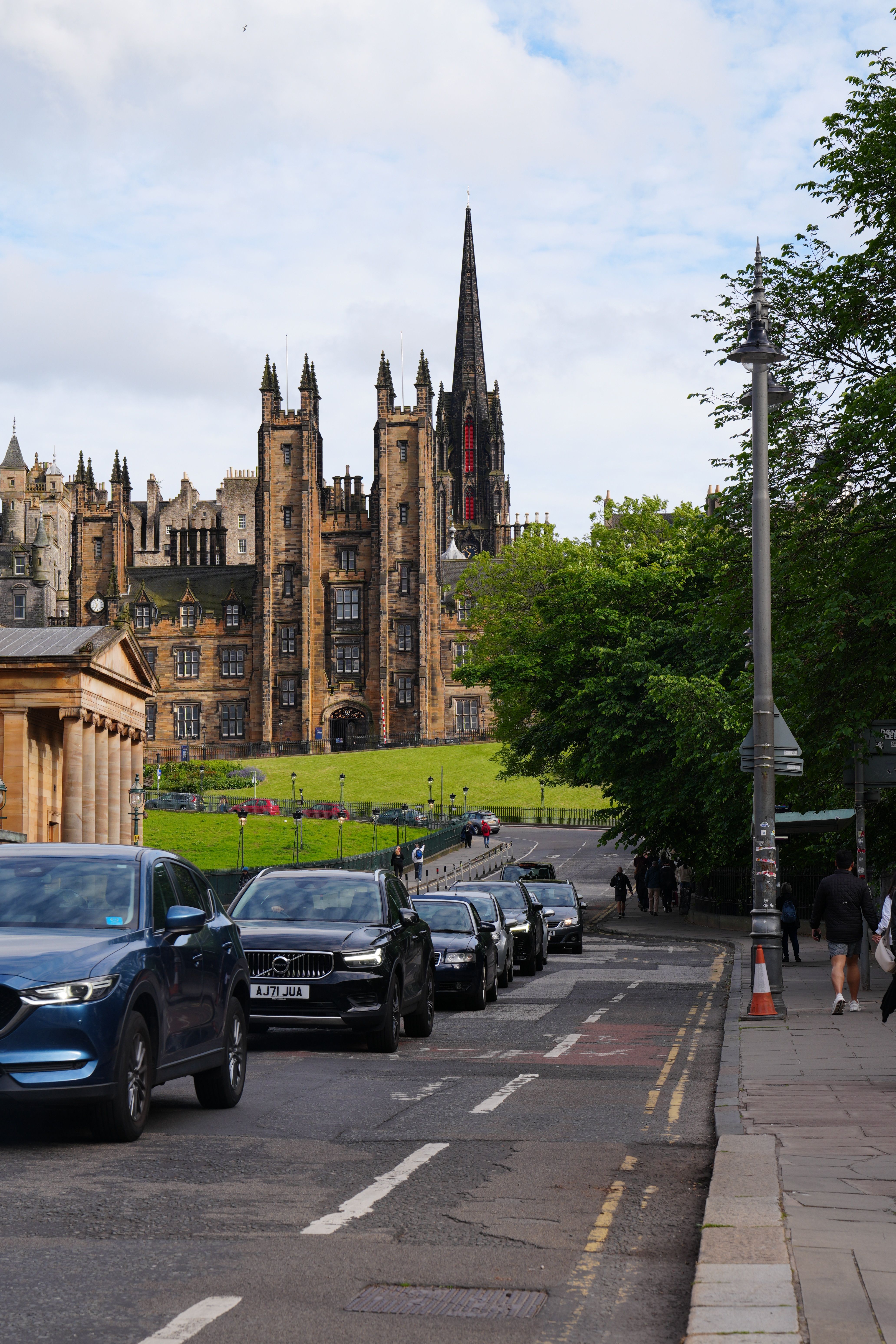 Historic Architecture with Modern Streetscape · Free Stock Photo