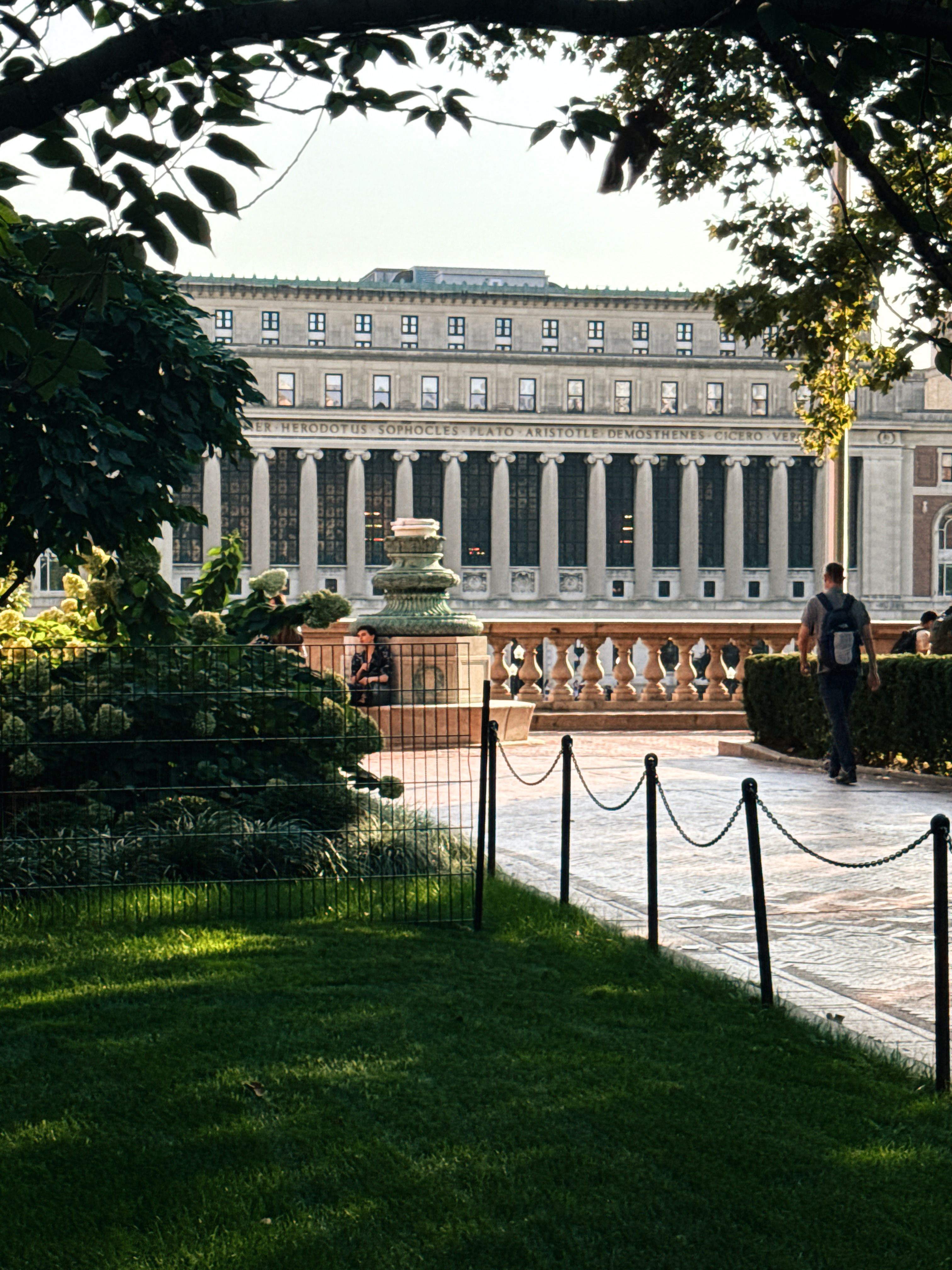 Ivy League University Campus In Early Fall Free Stock Photo