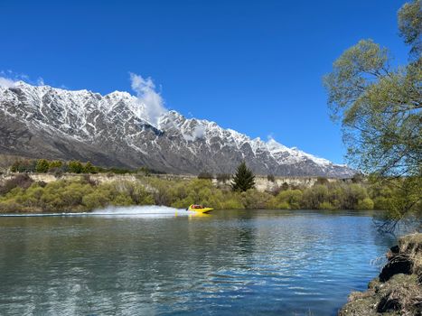 Shotover jet-boat and bungy — New Zealand — Queenstown