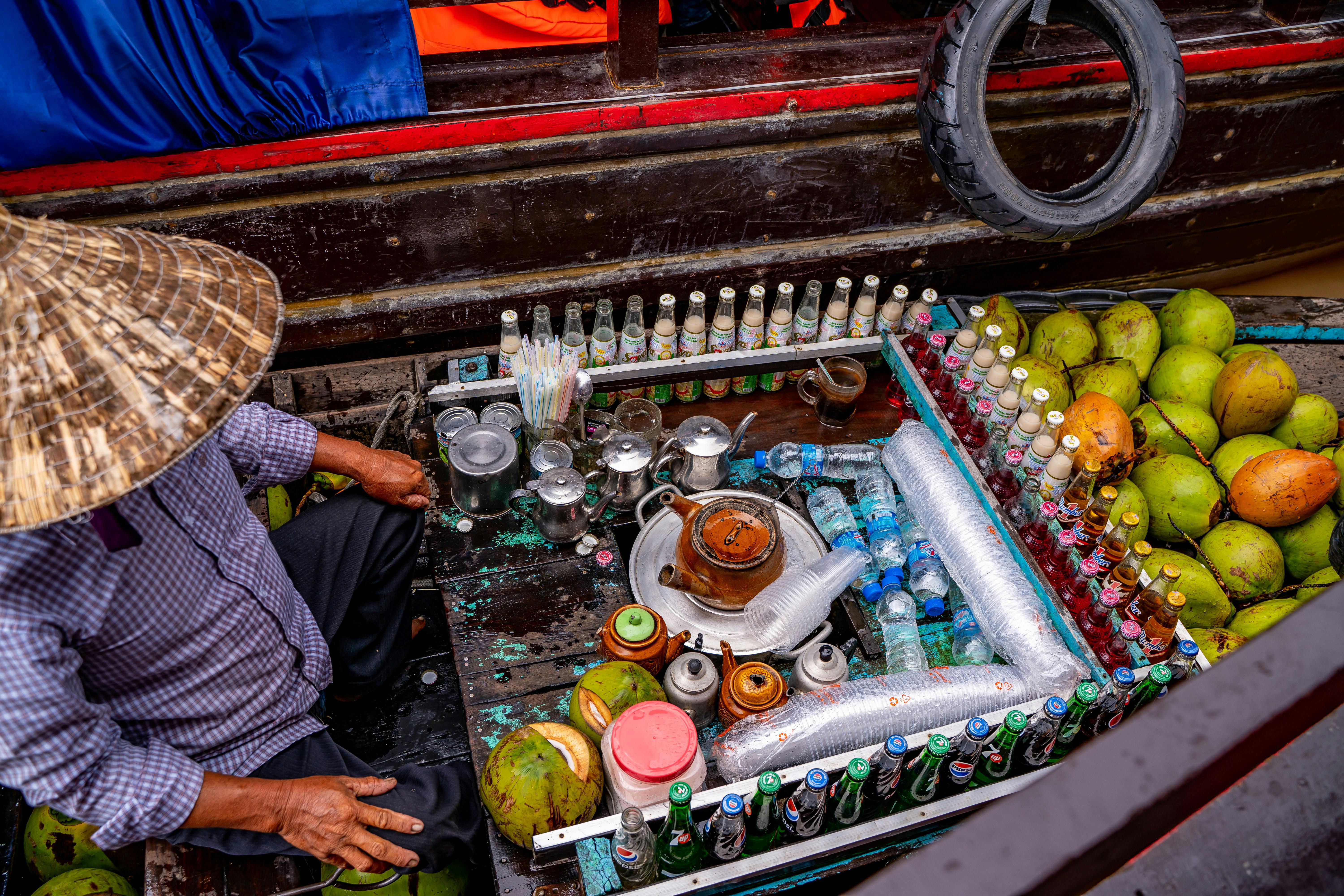 Landmarks in Mekong Delta