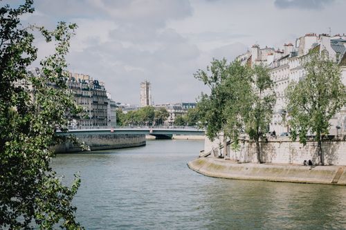Free Tour Saint-Jacques  Stock Photo