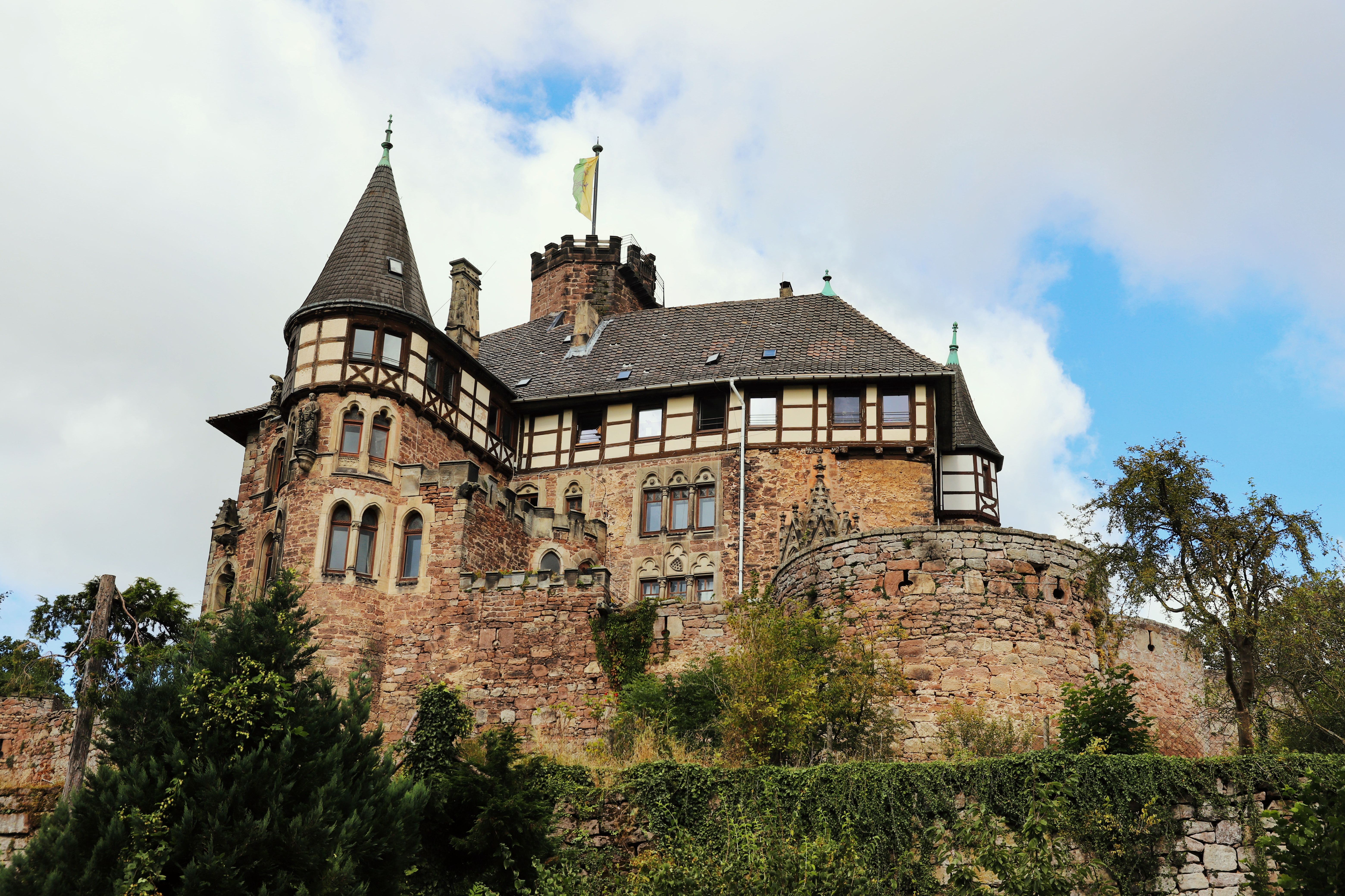 UNESCO-listed Wartburg Castle in Thuringia Germany