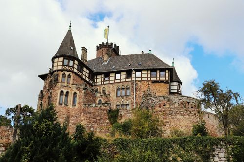 UNESCO-listed Wartburg Castle in Thuringia Germany