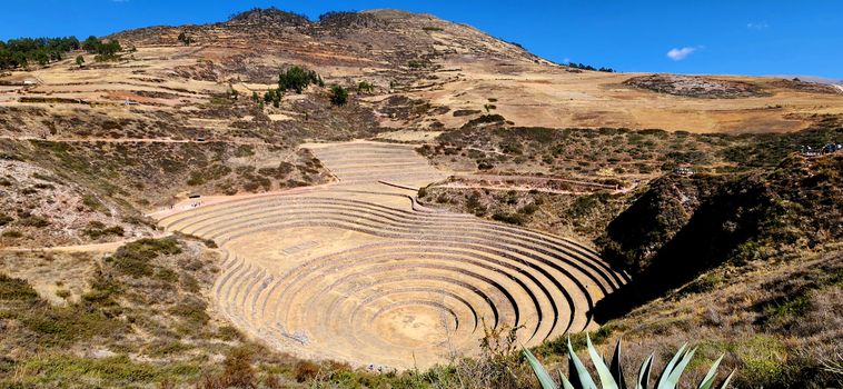 The Incan terraces at Moray