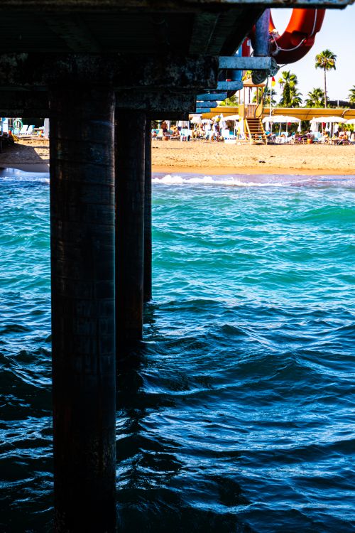 Free stock photo of beach resort, clear sea, coast Stock Photo